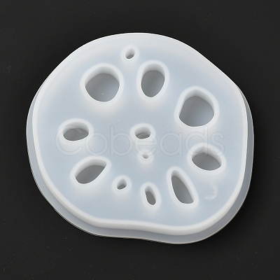 DIY Lotus Root Slices Cup Pad Silicone Molds DIY-F065-16-1