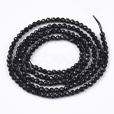 Electroplate  Opaque Solid Color Glass Beads Strands EGLA-N002-03A-1