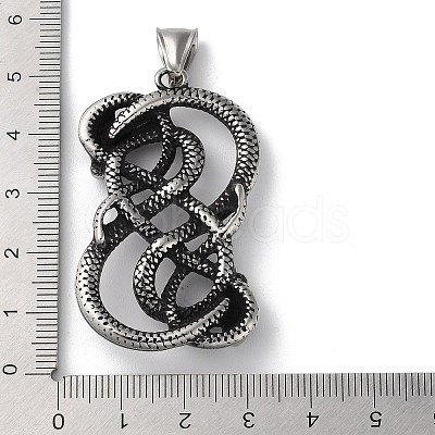 Viking 304 Stainless Steel Pendants STAS-D014-18AS-1