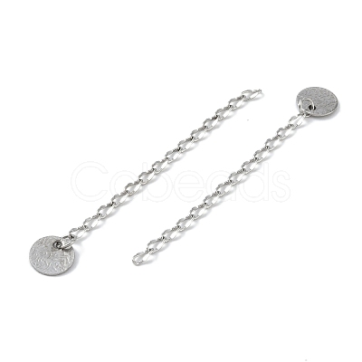 Non-Tarnish 304 Stainless Steel Chain Extender STAS-I304-26B-P-1