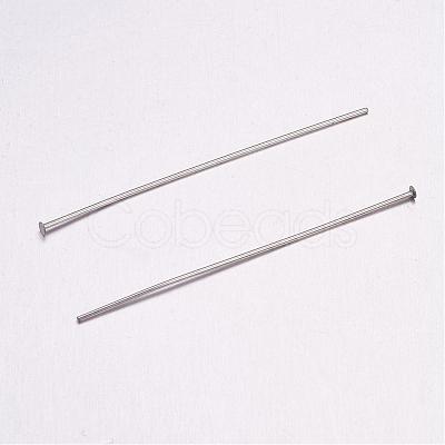 Tarnish Resistant 304 Stainless Steel Flat Head Pins STAS-H358-06B-1