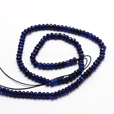 Dyed Natural Malaysia Jade Rondelle Beads Strands X-G-E316-2x4mm-16-1