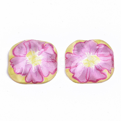 Translucent Acrylic Cabochons KY-T022-17-1