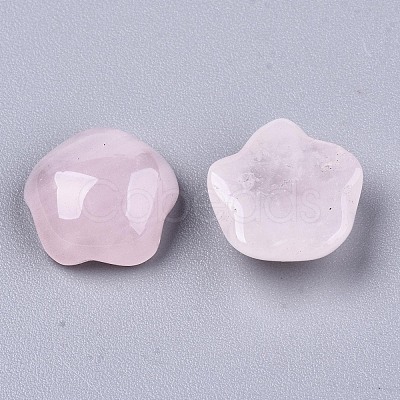 Natural Rose Quartz Cabochons G-T131-53-1