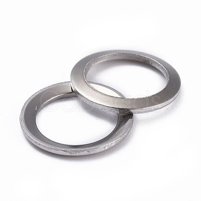 Tarnish Resistant 304 Stainless Steel Linking Rings STAS-P108-07P-1