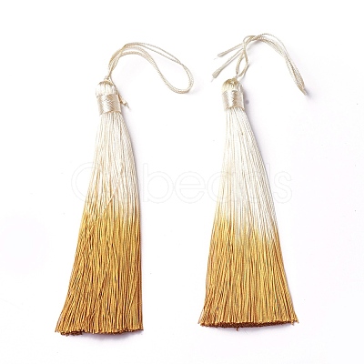 Polyester Tassel Big Pendant Decorations X-FIND-E018-06L-1