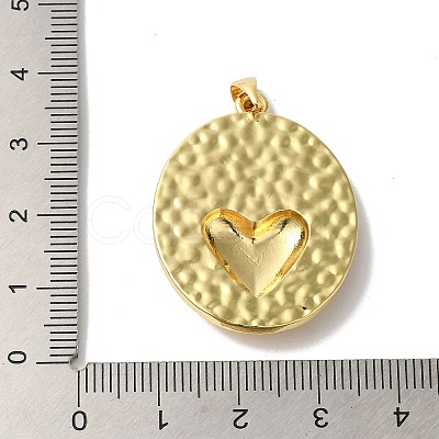 Rack Plating Brass Pendants KK-H487-21G-1