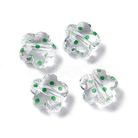 Transparent Acrylic Beads OACR-C009-13C-1