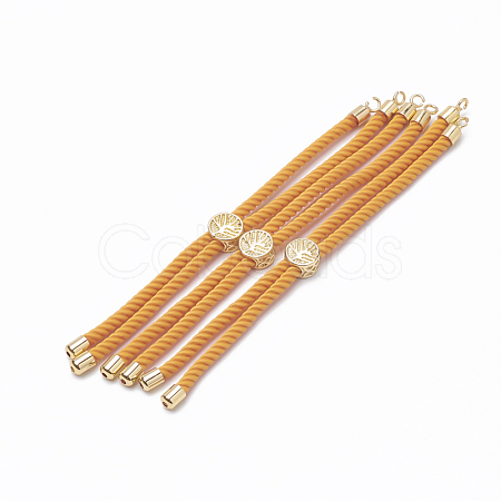 Nylon Twisted Cord Bracelet Making MAK-T003-13G-1