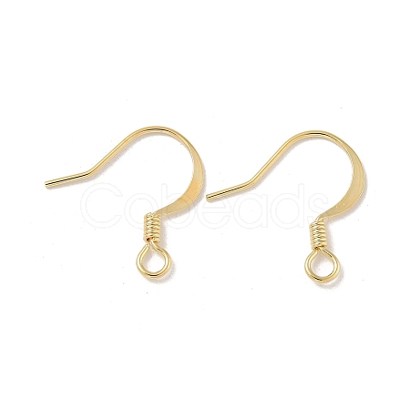 Brass French Hooks with Coil KK-H503-27G-1