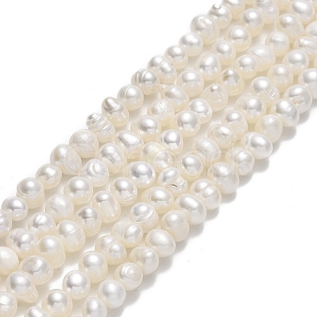 Natural Cultured Freshwater Pearl Beads Strands PEAR-F018-13B-1