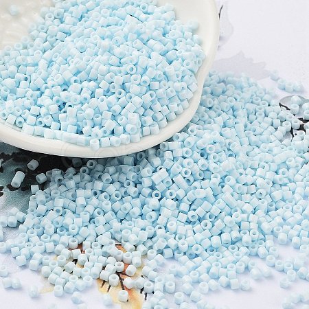 Baking Paint Glass Seed Beads X-SEED-S042-05B-64-1