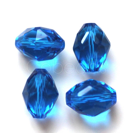 Imitation Austrian Crystal Beads SWAR-F071-9x6mm-25-1