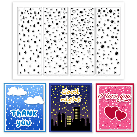 Custom PVC Plastic Clear Stamps DIY-WH0618-0144-1