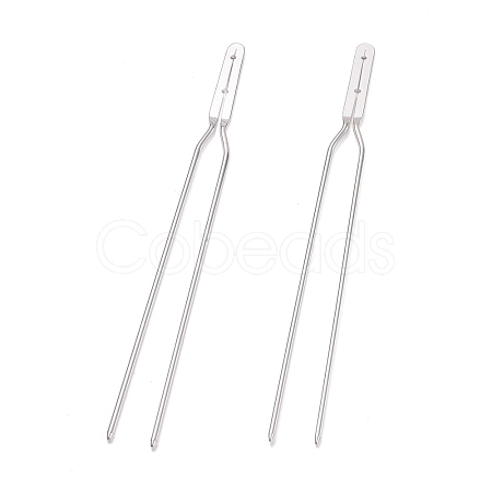 Brass Hair Fork Findings KK-F830-02S-1