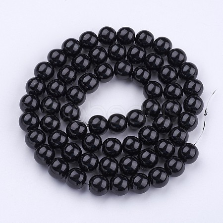 Glass Pearl Beads Strands HY-14D-B20-1