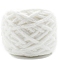 Cotton Yarn, for Sweater Hat Socks Baby Blankets, White, 7mm