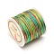 Chinlon Cord, Round, Lime, 0.08cm, 50m/roll