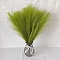 Polyester Imitation Pampas Grass Bouquet for Wedding Party Home Table Decoration, Olive Drab, 430~450mm, 5 Branches