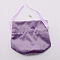 Velvet Jewelry Bags with Drawstring & Plastic Imitation Pearl, Velvet Cloth Gift Pouches, Medium Purple, 13.2x14x0.4cm