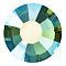 Preciosa&reg MAXIMA Crystal No Hotfix Flatback Stones, Czech Crystal, Dura Foiling, Round(438 11 615 Chaton Rose), 50630 200 Shamrock AB, SS6(1.9~2.1mm)