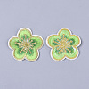 Computerized Embroidery Cloth Iron On/Sew On Patches AJEW-S076-007-2