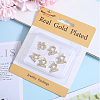 Beebeecraft 8Pcs Mother's Day Rack Plating Brass Charms KK-BBC0013-94-6