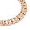 Brass Link Chain Bracelets for Women Men BJEW-P324-01H-KCG-2