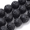 Natural Lava Rock Beads Strands G-S259-11-14mm-1