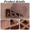 Wooden Jewelry Storage Boxes CON-WH0088-16-4
