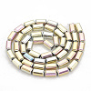 Electroplate Non-magnetic Synthetic Hematite Beads Strands G-N0322-11D-2