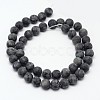 Natural Larvikite Beads Strands X-G-D692-4mm-2