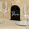 Arch Acrylic Blank Place Cards AJEW-WH0348-27-4
