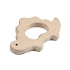 Natural Beech Wooden Baby Teething Toys WOOD-U003-16-2