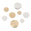 48Pcs 8 Styles Brass Connector Charms KK-TA0001-12-12