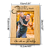 Natural Wood Photo Frames DIY-WH0234-006-2