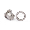 304 Stainless Steel Ear Plugs Gauges EJEW-G317-01I-P-3