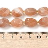 Natural Sunstone Beads Strands G-P541-A01-07-4