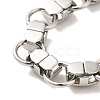 Handmade 304 Stainless Steel Necklaces NJEW-Q333-04P-4