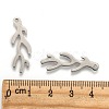 Branch 304 Stainless Steel Pendants STAS-O082-12-3
