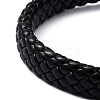 Imitation Leather Braided Bracelets For Men X-BJEW-G021-5-6