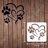 Plastic Reusable Drawing Painting Stencils Templates DIY-WH0172-142-2