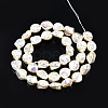 ABS Plastic Imitation Pearl Beads Strands KY-N015-15-A05-2