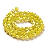 Opaque Glass Beads Stands EGLA-A035-P8mm-B04-2