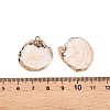 Natural Sea Shell Pendants SSHEL-N038-20-3