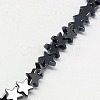Electroplate Non-magnetic Synthetic Hematite Beads Strands G-J173-6x6mm-05-3