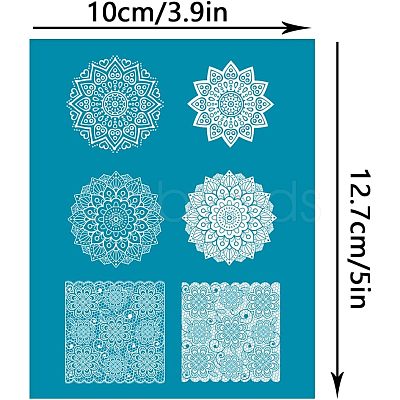 Silk Screen Printing Stencil DIY-WH0341-099-1