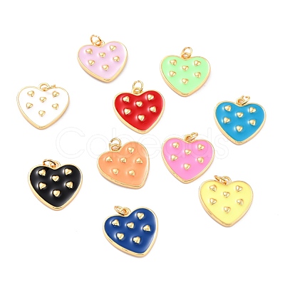 Real 18K Gold Plated Brass Pendants KK-L206-012G-1