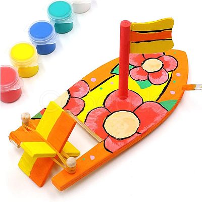 Unfinished Blank Wooden Toys DIY-OC0001-94-1