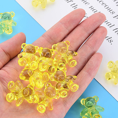 Transparent Acrylic Beads MACR-S373-71-B08-1